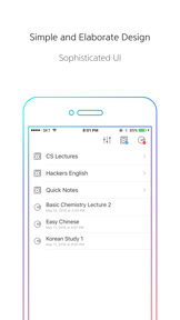 VONO for Lecture Recording and Lecture Notes screenshot