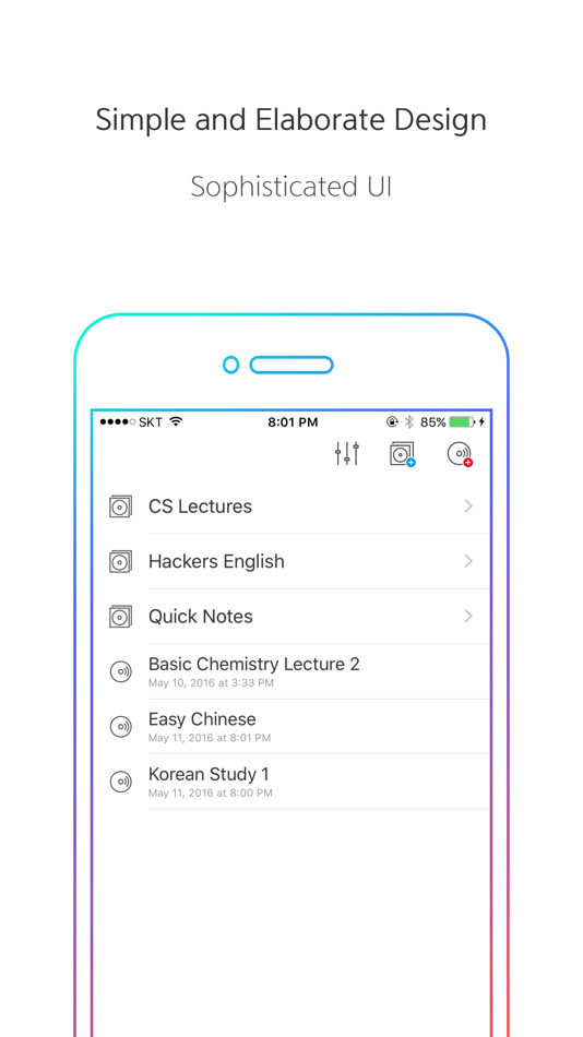 #5. VONO for Lecture Recording and Lecture Notes (iOS) 由: Starshell Inc.
