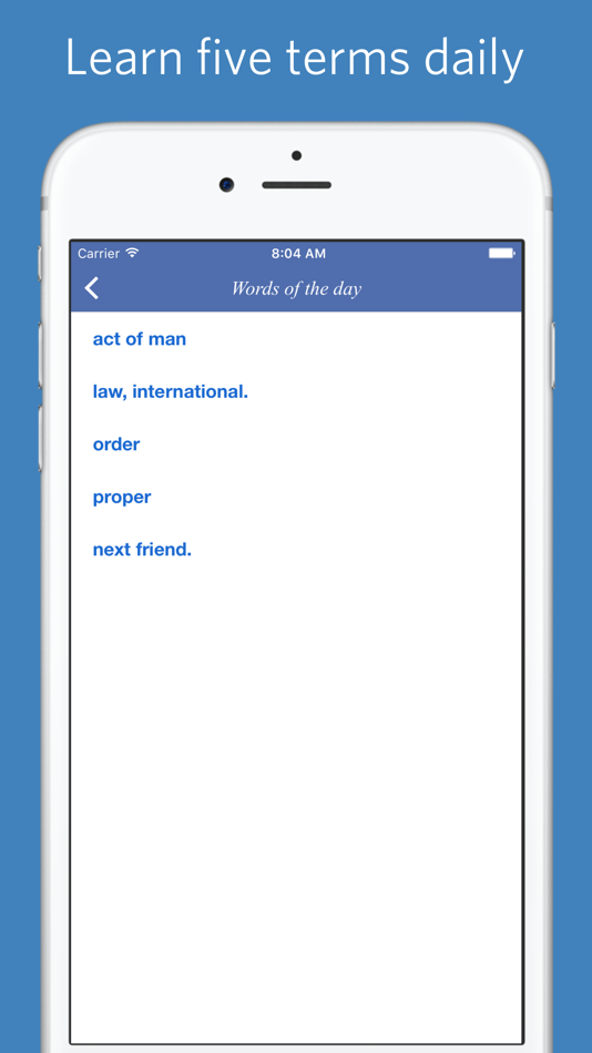 #5. Law Dictionary - Bouvier (iOS) 由: Trang Hoai