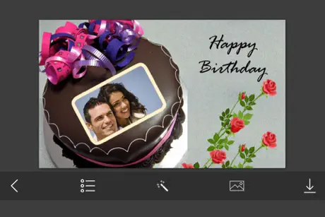 Cake Photo Frames - Instant Frame Maker & Photo Editor