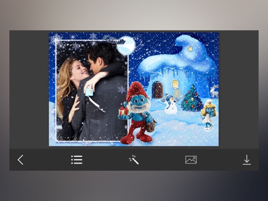 Winter Photo Frames - Instant Frame Maker & Photo Editor iPad screenshot 4 - Photo & Video app