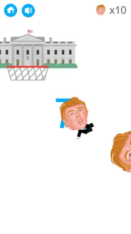 Game screenshot Dump Trump Dump vs Basketball Messenger : FREE apk