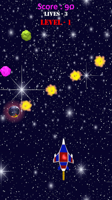 Screenshot #2 pour BAM - Astroid Buster - Hardest Game Ever