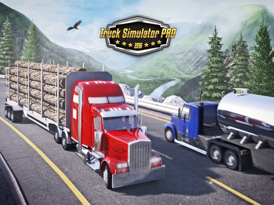 Truck Simulator PRO 2016 iPad app afbeelding 1