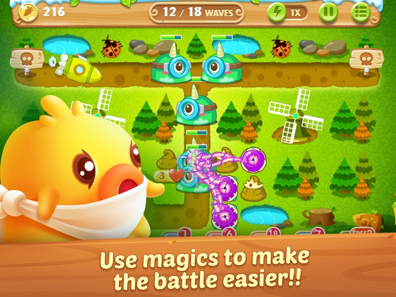 Carrot Defense  - Ice World Adventure screenshot 9