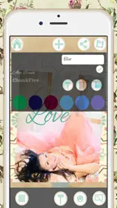 Vintage photo collage editor - frames and stickers screenshot #3 for iPhone