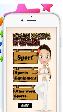 Game screenshot Learn Sports in English for Kid mod apk