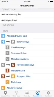 moskau u-bahn iphone bildschirmfoto 2