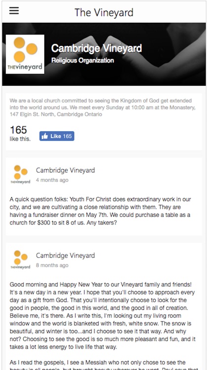 The Vineyard-Cambridge