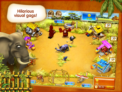 Farm Frenzy 3 MadagascarHDLite screenshot 2