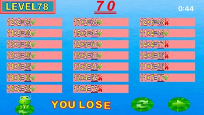 pupils mental arithmetic - fourth semester iPhone screenshot