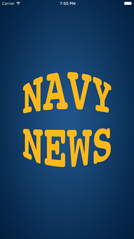 Navy News - A News Reader for Members, Veterans, and Family of the US Navy - 1.0.1 - (iOS)
