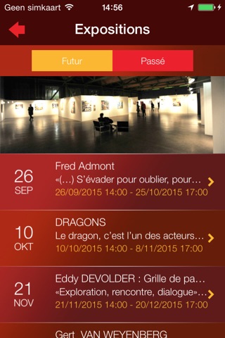 Centre Culturel Mouscron screenshot 3