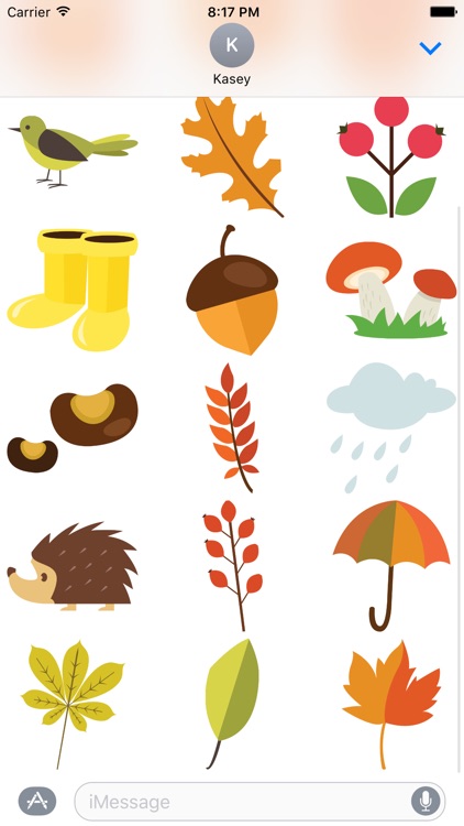 Fall Stickers Pack