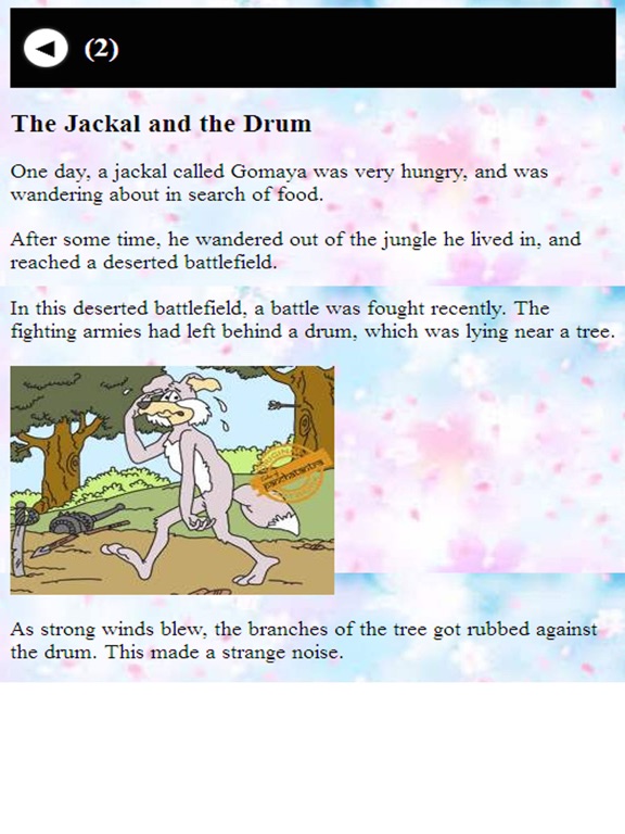 English short stories iPad screenshot