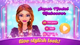 Game screenshot Супер модель: Люкс макияж для модных девочек mod apk