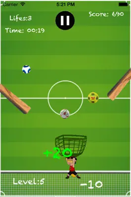 Game screenshot Chhota Bheem & Mighty Raju-Catch the Football Game apk