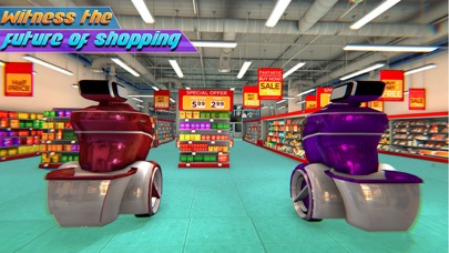 Futuristic Robot Shopping Cart screenshot 4