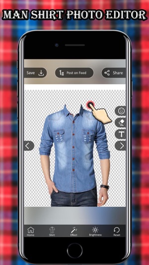 Man Shirt Photo Suit(圖2)-速報App