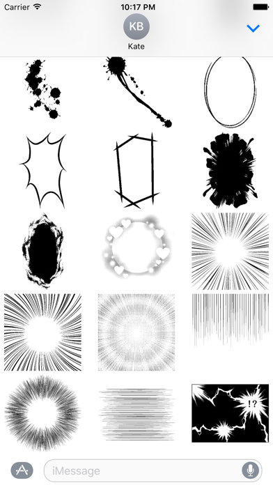 Screenshot #2 pour Manga-Stickers