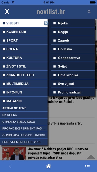 Screenshot #2 pour Novi list