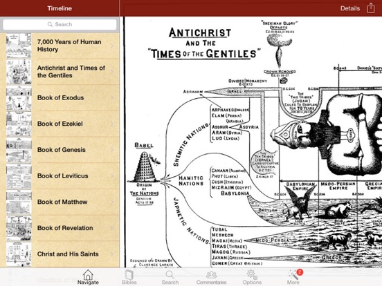 Screenshot #1 for 59 Bible Timelines