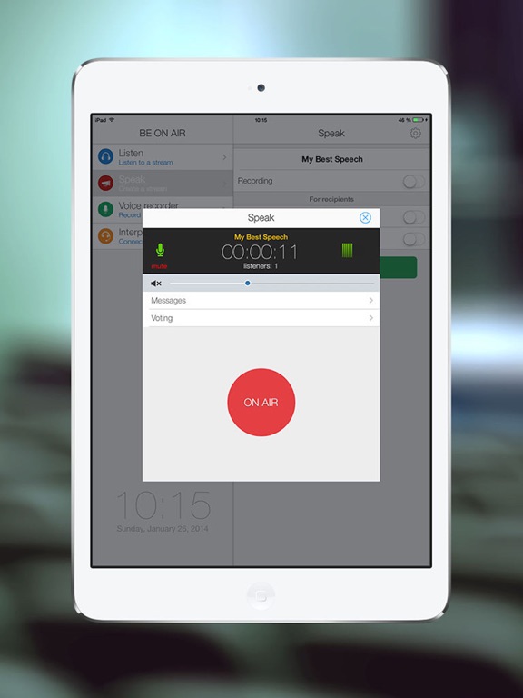 App screenshot