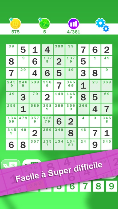Screenshot #3 pour Sudoku : World's Biggest