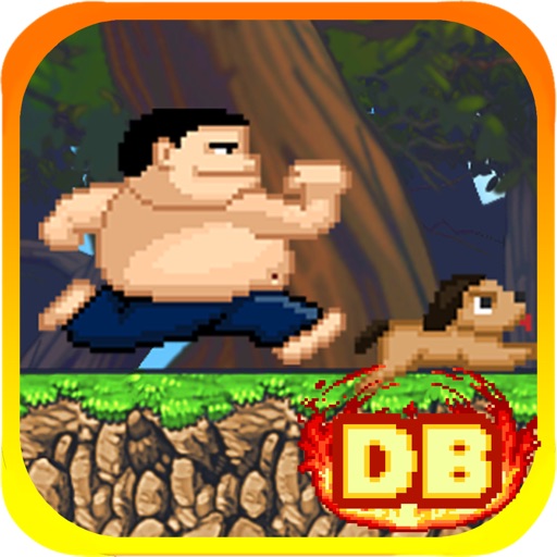 Jump Fatty-The Adventure of 1Touch Jump Fatty Not 2048 Icon