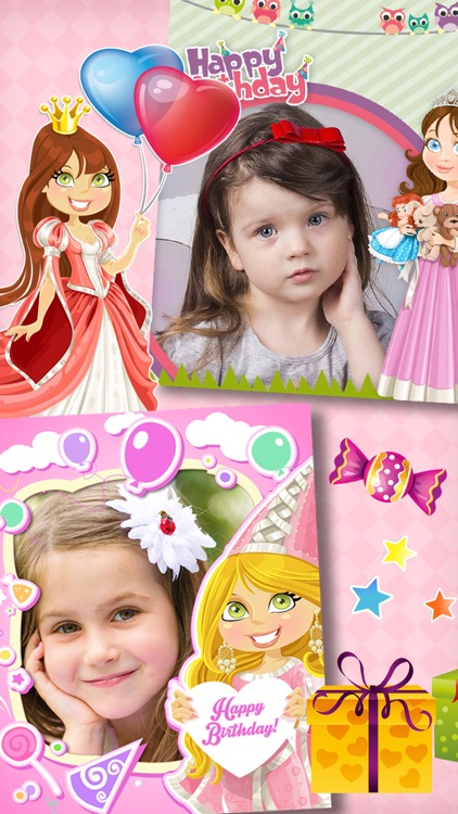 Birthday parties’ invitation for girls - Pro