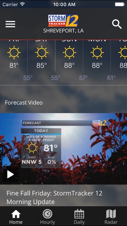 KSLA StormTracker 12