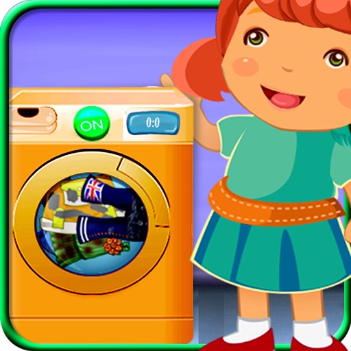 Kids Laundry Washing Clothes icon