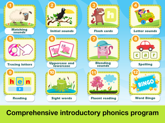 Phonics Fun on Farm Educational Learn to Read Appのおすすめ画像2