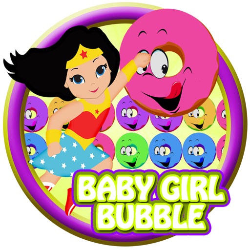 Super Baby Girl Bubble Shooter Game iOS App