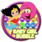 Super Baby Girl Bubble Shooter Game