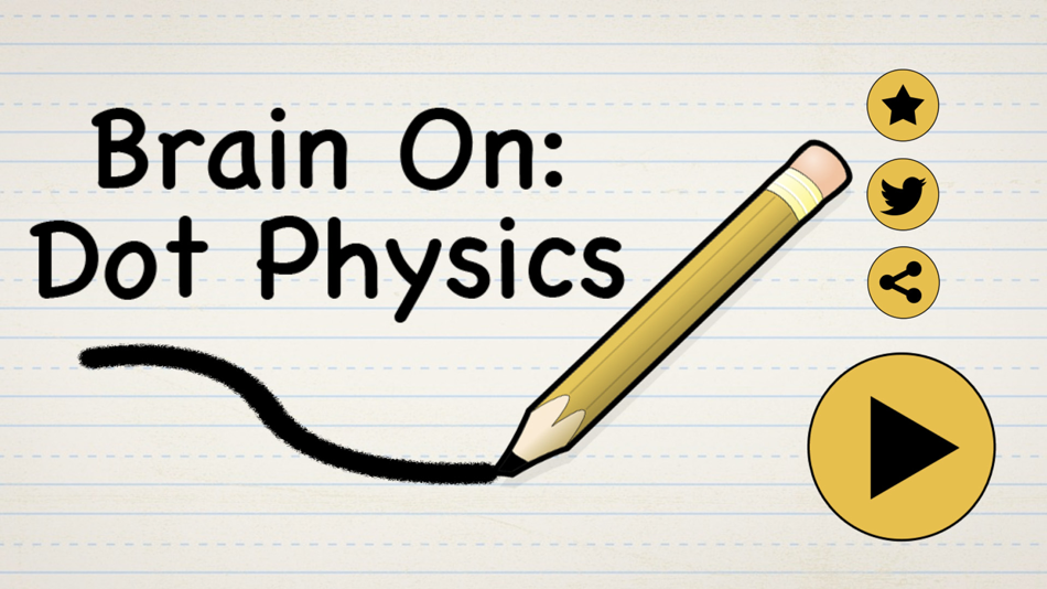#3. Brain On: Dot Physics (iOS) 由: Brad Howard
