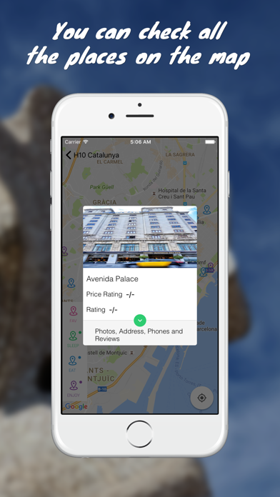 Screenshot #3 pour Barcelona City - guide with hotels, cafe, flights