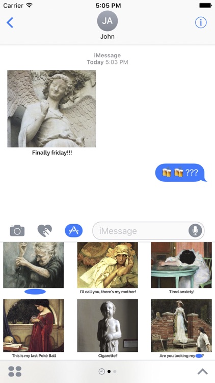 Speaking Paintings for iMessage