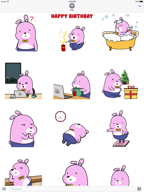 Screenshot #5 pour Pinky Rabbit Life Animation