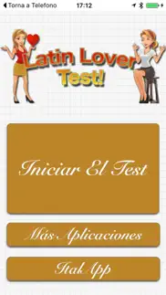 latin lover test - el test del amante perfecto iphone capturas de pantalla 1