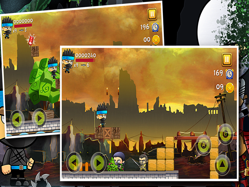 Super Jungle Ninja II Adventures Game For Kids official gameplay screenshot 3