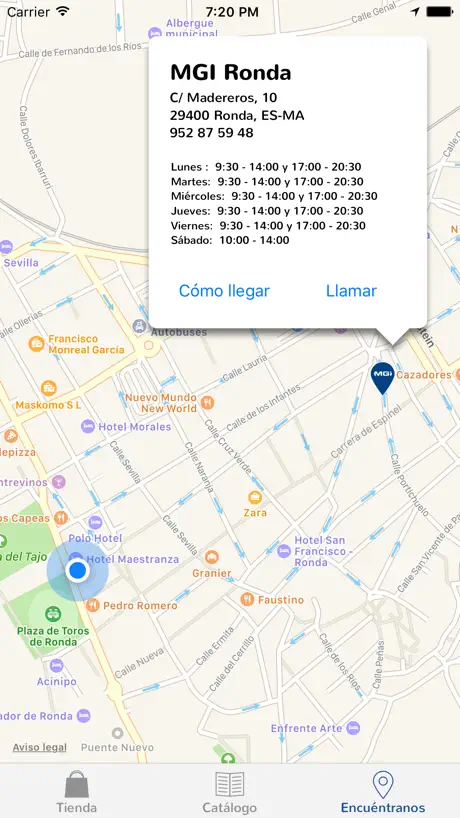 Tiendas MGI