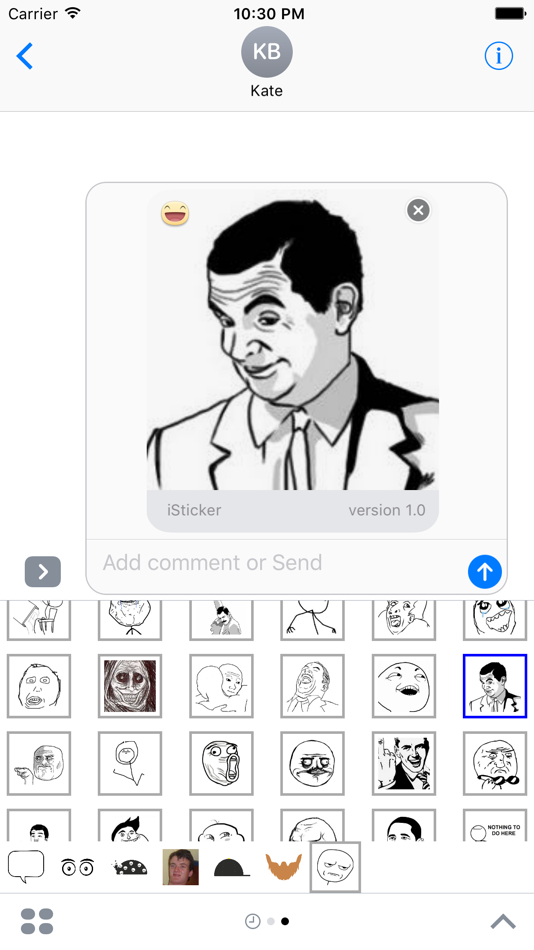 iSticker for iMessage - 1.0.1 - (iOS)