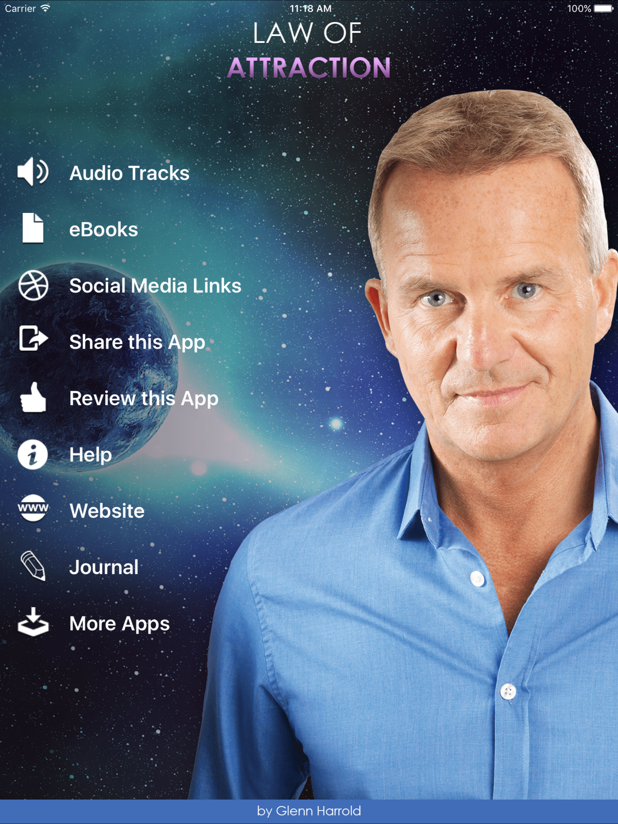 Law of Attraction Hypnosis by Glenn Harrold