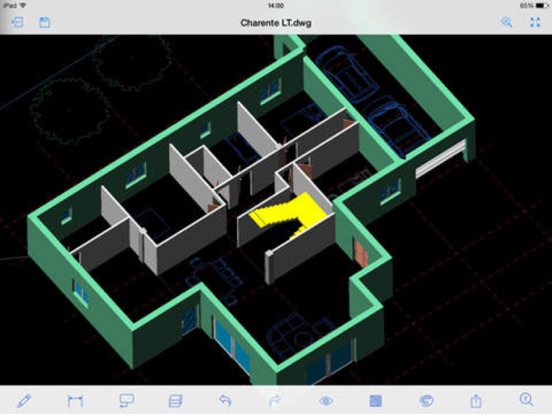CAD Design 3D - edit Auto CAD DWG/DXF/DWF files iPad app afbeelding 4