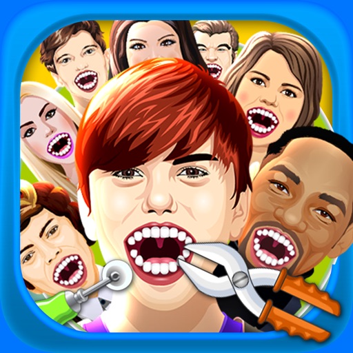 Celebrity Dentist Doctor Salon Kids Game Free Icon