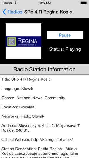 Slovakia Radio Live Player (Slovak / Slovensko) on the App Store