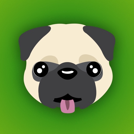 Pug Emoji - AppWisp.com