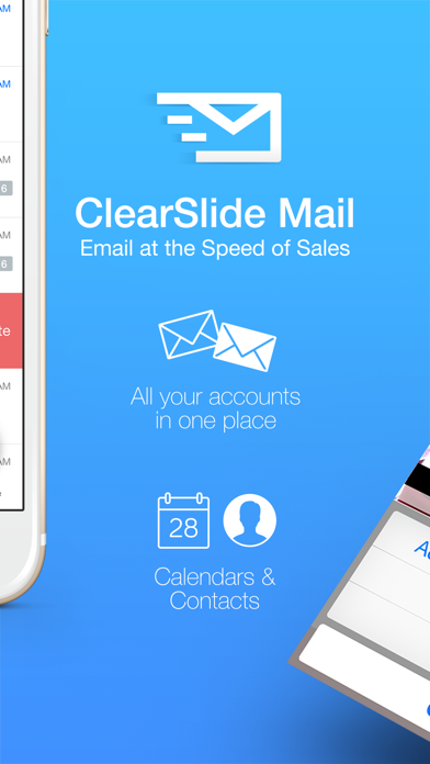 ClearSlide Mail Screenshot on iOS