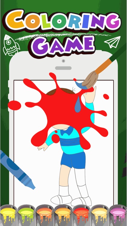 Draw Pages Game NINJA HATTORI Version